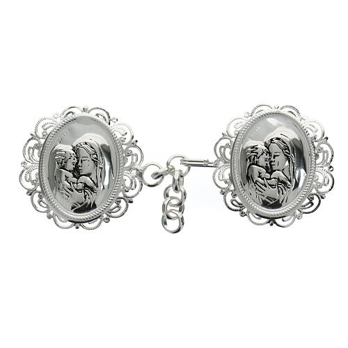 Mary cope clasp nickel free silver 1