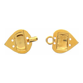 Gold plated cope clasp without chain, nickel free