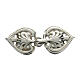 Silver cope clasp without chain nickel-free s1