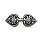 Old silver cope clasp without chain, nickel free s1
