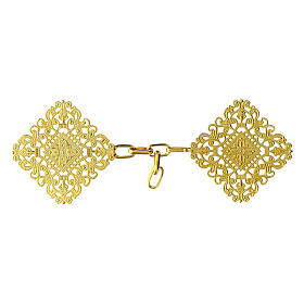 Cope clasp nickel-free golden hook with flowers