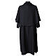 Habit franciscain avec pèlerine noire en polyester s1