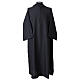 Habit franciscain avec pèlerine noire en polyester s4