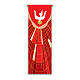 Set banner Slabbinck rosso Alfa, Omega e Spirito Santo 300x100 cm s3