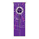 Set banner Slabbinck viola corona di spine e sindone 300x100 cm s2