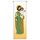 Estandarte Slabbinck São José com Menino Jesus 300x100 cm s1