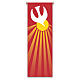 Set banner Slabbinck rosso colomba spirito santo e sette doni 300x100 cm s3