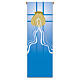 Blue Banner Slabbinck Sacrament of Baptism, 300x100 cm s1