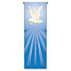 Estandarte Slabbinck azul com pomba da paz 300x100 cm s1