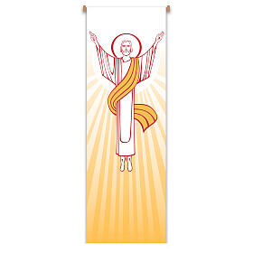Banner Slabbinck giallo resurrezione 300x100 cm