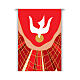 Bannière Slabbinck rouge Saint-Esprit 300x100 cm s2