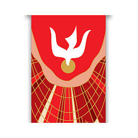 Banner Slabbinck rosso Spirito Santo 300x100 cm