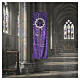 Banner von Slabbinck – Violett, Dornenkrone, 300 × 100 cm s4
