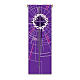 Estandarte Slabbinck violeta corona de espinas 300x100 cm s1