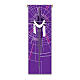 Estandarte Slabbinck roxo Santo Sudário 300x100 cm s1