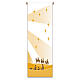 Slabbinck yellow banner, Three Wise Men and Shepherd, 120x40 in s1