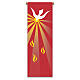 Banner Slabbinck Red Dove of the Holy Spirit, 300x100 cm s1