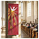 Banner Slabbinck Red Dove of the Holy Spirit, 300x100 cm s2