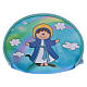 Purse rosary holder 10x8 cm with Our Lady of Miracles image s2