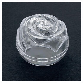 Rosenkranzetui in Form einer Rose, 5,5 cm
