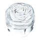 Clear rose rosary box s1