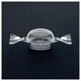 Rosenkranzetui in Form eines Bonbons, für Perlendurchmesser von 3-4 mm