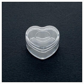 Rosenkranzetui in Form eines Herzens, für Perlendurchmesser von 3-4 mm