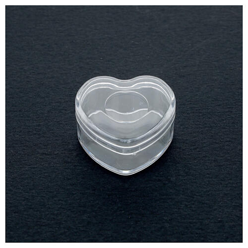 Rosenkranzetui in Form eines Herzens, für Perlendurchmesser von 3-4 mm 2