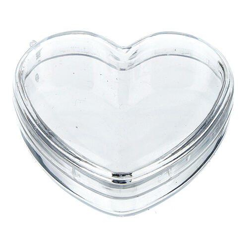 Rosenkranzetui in Form eines Herzen, für Perlendurchmesser von 3-4 mm 1