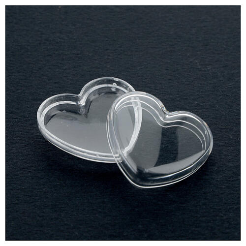 Rosenkranzetui in Form eines Herzen, für Perlendurchmesser von 3-4 mm 3
