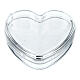 Rosenkranzetui in Form eines Herzen, für Perlendurchmesser von 3-4 mm s1