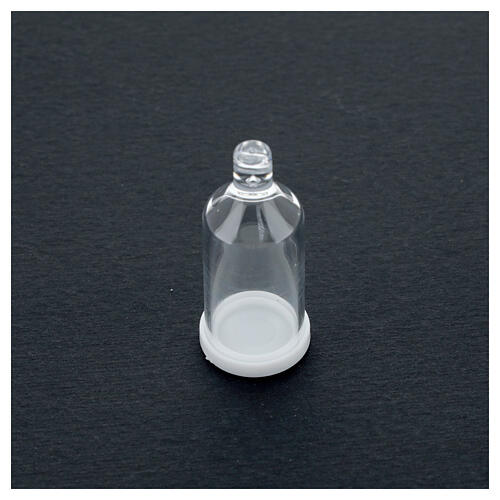 Rosary case bottle with bow, 3 mm beads 2