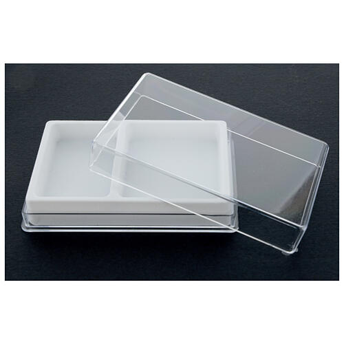 Boîte pour chapelet deux compartiments rectangulaire 3