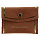Bag Merciful Jesus real leather 8.5x6.5 cm s1
