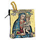 Caja para rosario San Pío y Virgen María 5x7 cm s1