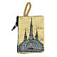 Rosary pouch Our Lady of Lourdes 4x5 cm s2