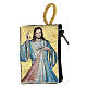 Rosary clutch of Jesus, fabric, 4x5 cm s1