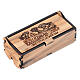 Rosary case in olive wood, bethlehem nativity s1