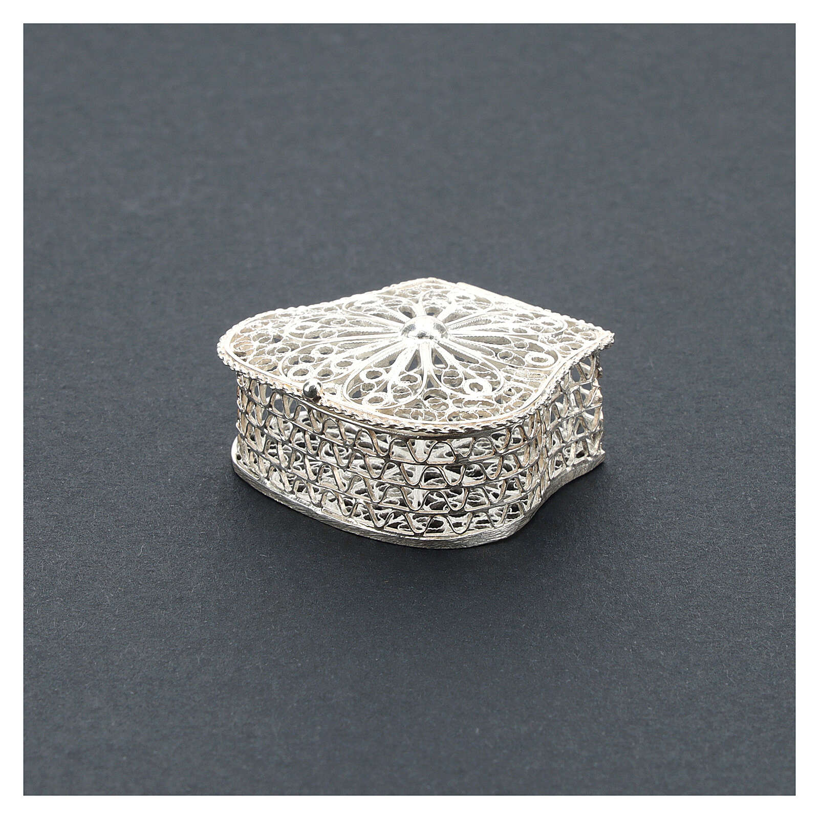 Collier Chapelet En Filigrane Argent 925‰ - Artisanat Marocain Marrocu, Neuf Avec étiquettes