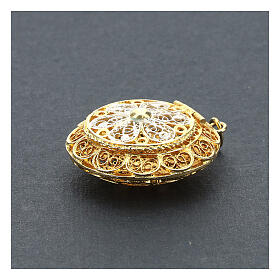 Portarosari: Portarosario ciondolo in argento 800