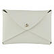 Portarosario bianco logo ufficiale Giubileo 2025 similpelle 10x7 cm s3