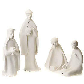 Heilige Drei Könige und Priester klein 40-55 cm Pinton