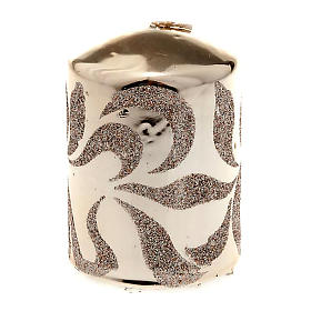 Bougies de Noel: Bougie déco Noël champagne