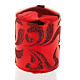 Christmas decoration candle red s1