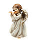 Christmas decoration, musician angel transverse flute white s2