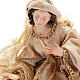 Natività beige oro cm 33 resina s4