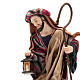 Natività manto multicolore resina cm 33 s2