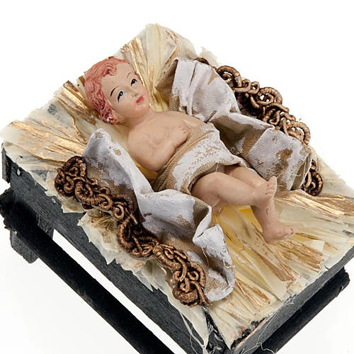 Resin nativity set 25.5cm 2