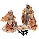 Bronze colour nativity set 25cm s1