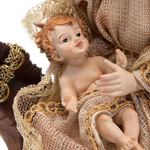 Flucht nach Ägypten Heilige Familie 30 cm 3